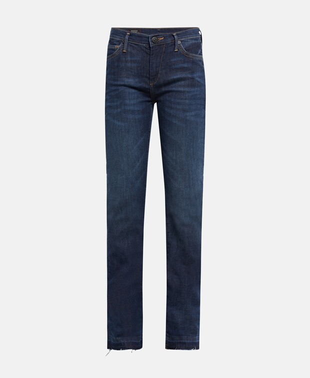

Джинсы с вырезом True Religion, темно-синий