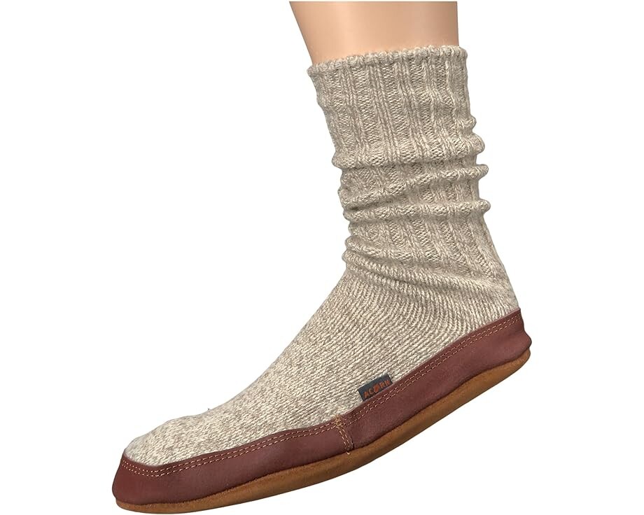 

Домашняя обувь Acorn Slipper Sock, цвет Light Gray Ragg Wool