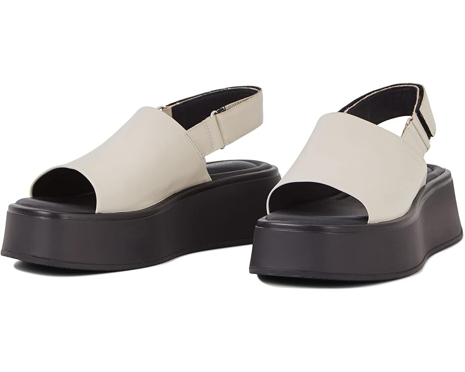 

Туфли Vagabond Shoemakers Courtney Leather Slingback Flatform, белый