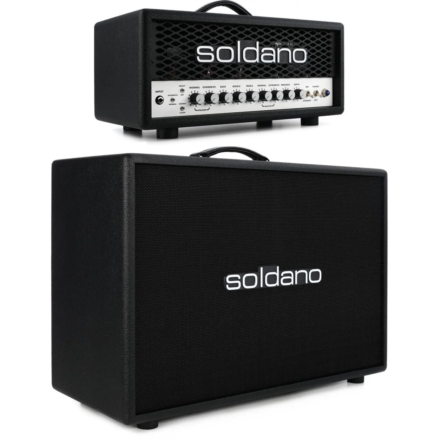 

Soldano SLO-30 Super Lead Overdrive 30-ваттная ламповая головка с 120-ваттным кабинетом 2x12