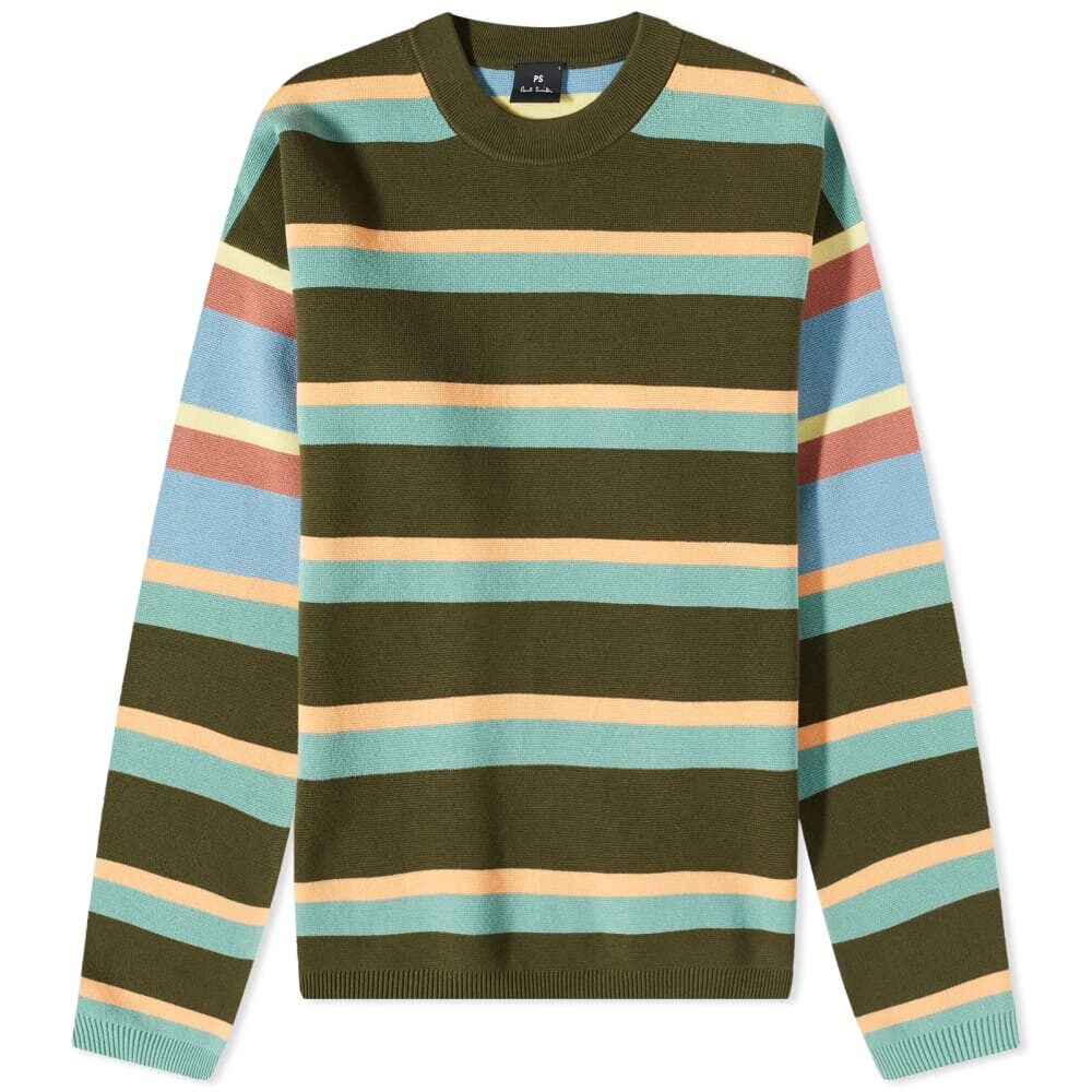 

Paul Smith Crew Knit Свитер, зеленый