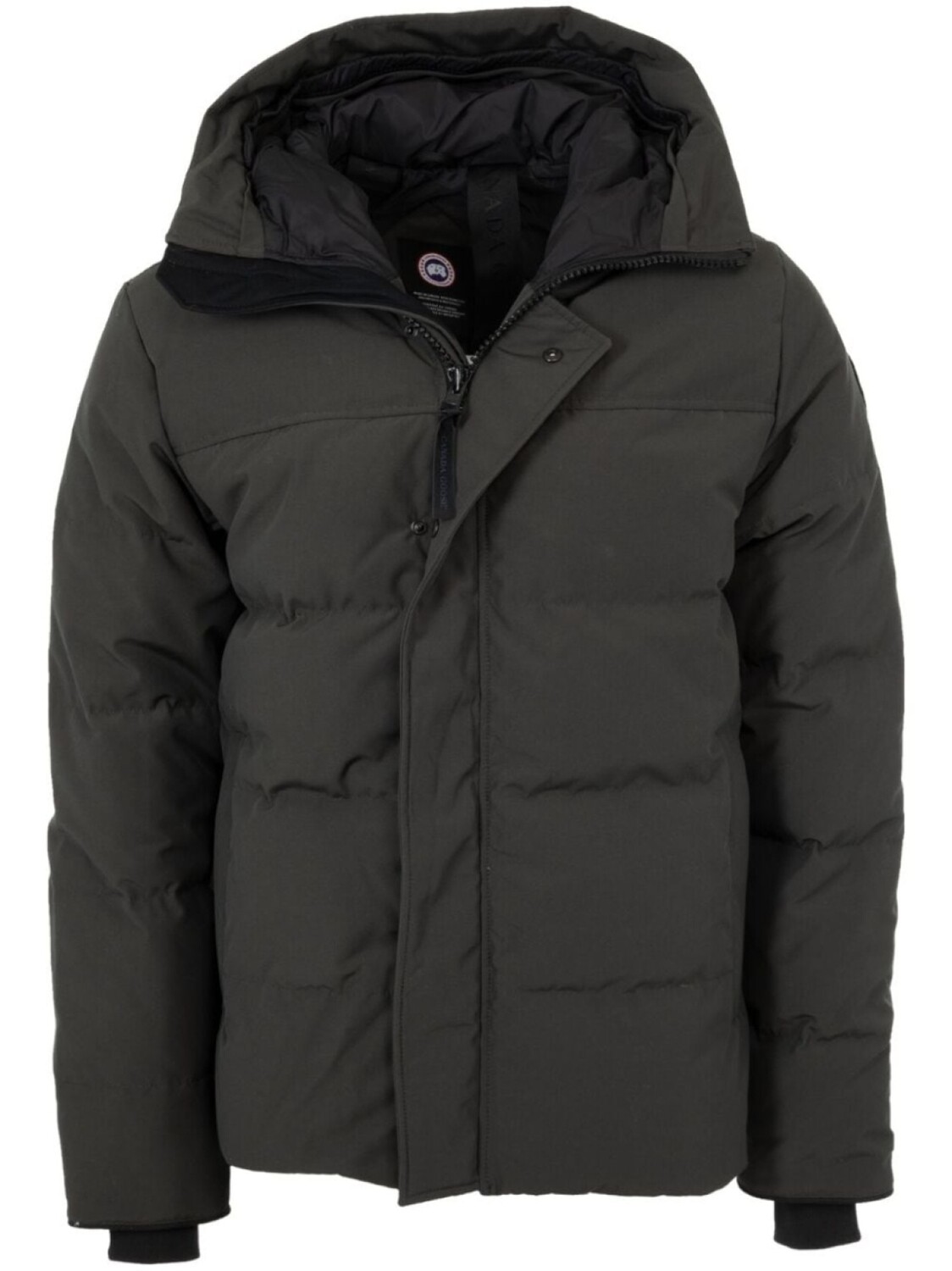 

Куртка с капюшоном и нашивкой-логотипом Canada Goose, серый
