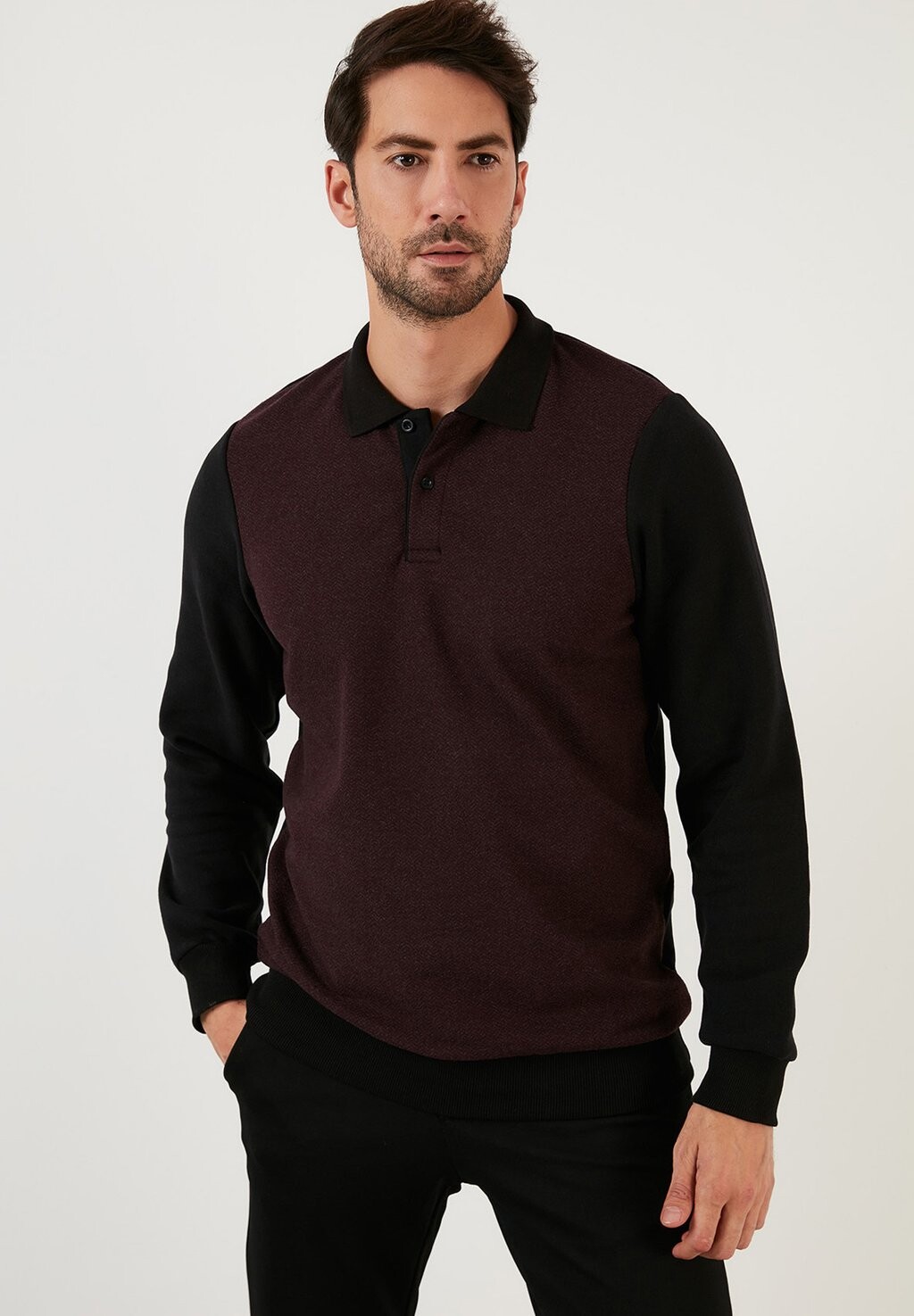 

Толстовка Regular Fit Buratti, цвет bordeaux
