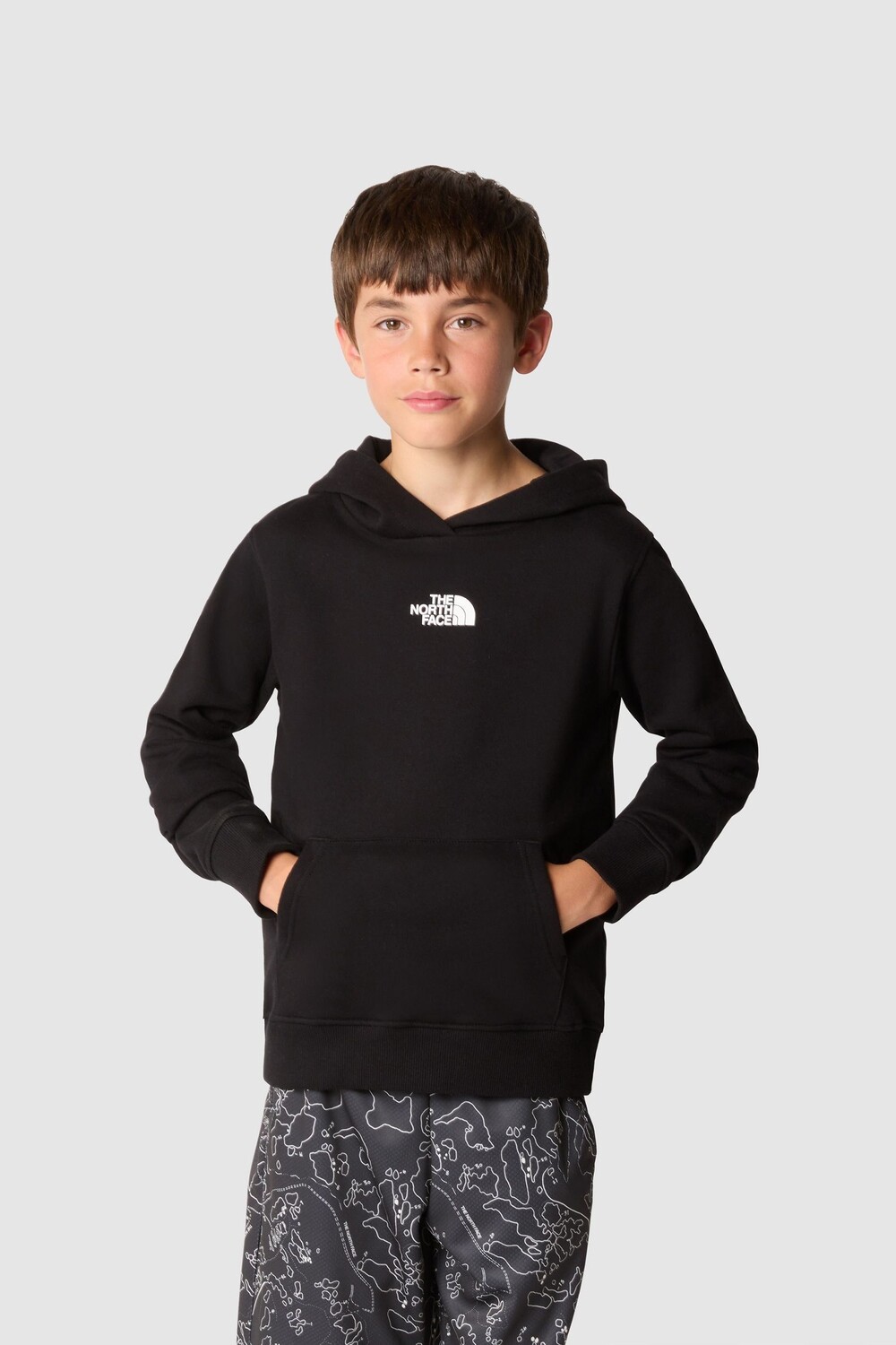 

Толстовка Zumu для мальчиков The North Face, черный