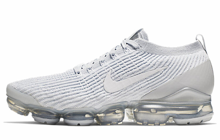 

Кроссовки Nike Air VaporMax Flyknit 3 Pure Platinum белый/серебристый