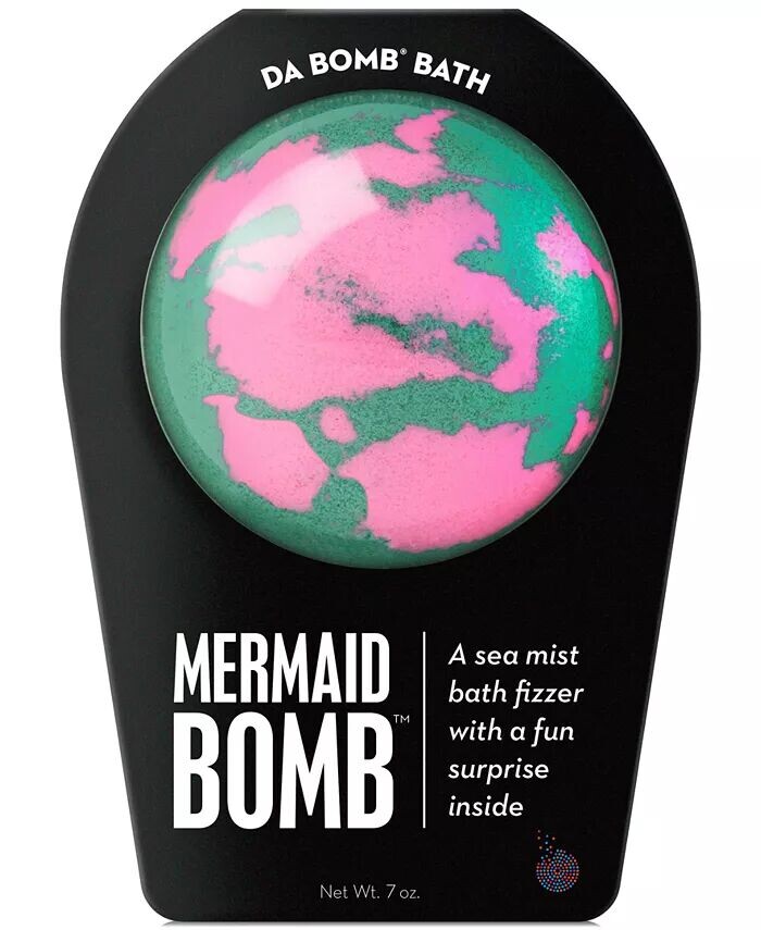 

Бомба для ванны «Русалка», 7 унций Da Bomb, цвет Mermaid Bomb