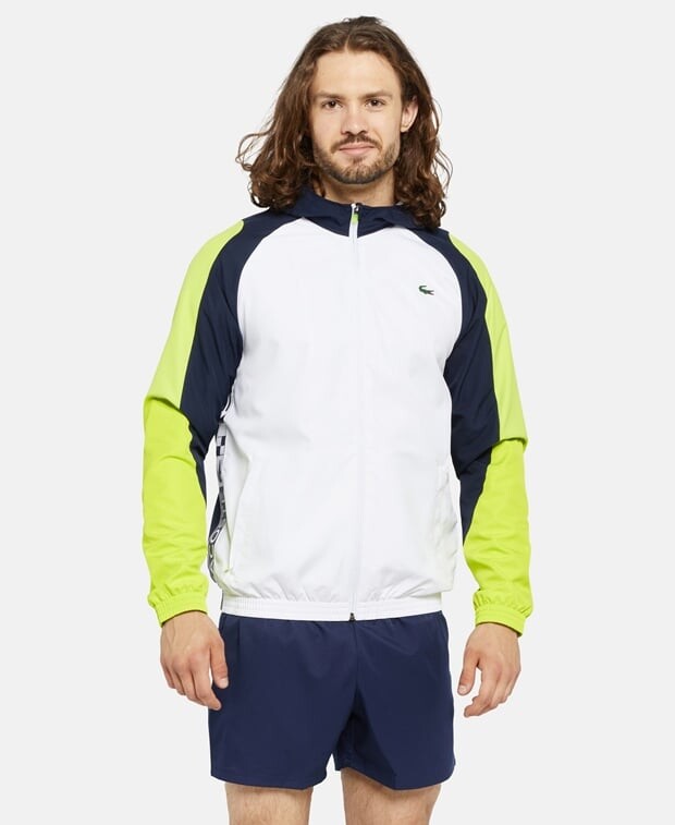 

Куртка с капюшоном Lacoste, белый