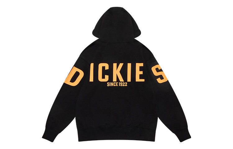 

Толстовка унисекс с принтом логотипа Dickies, черная толстовка