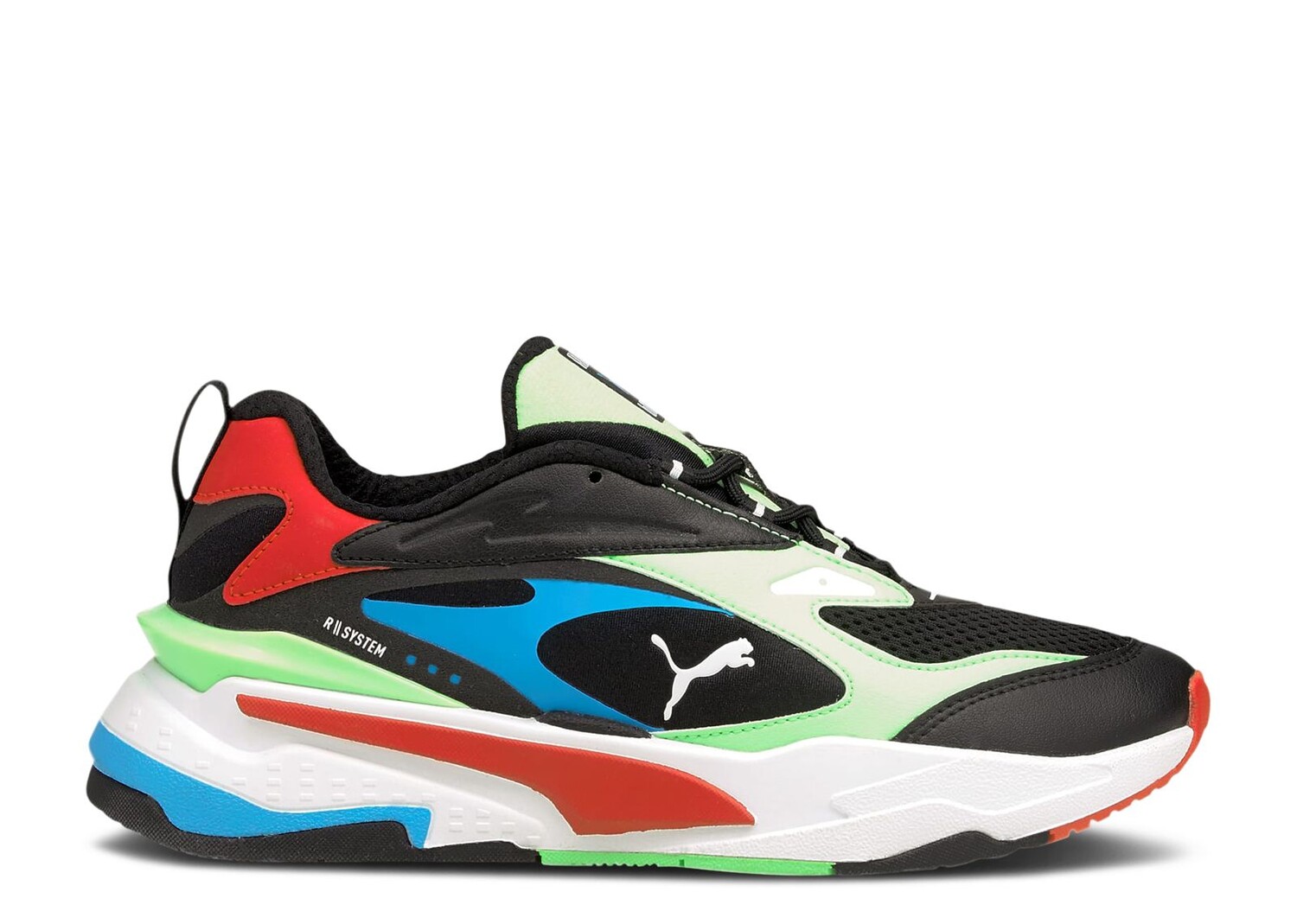 

Кроссовки Puma Rs-Fast Jr 'Black Elektro Green', черный