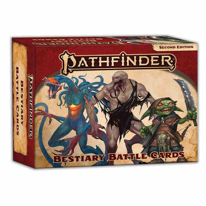

Ролевая игра Paizo Pathfinder RPG: Second Edition - Bestiary Battle Cards