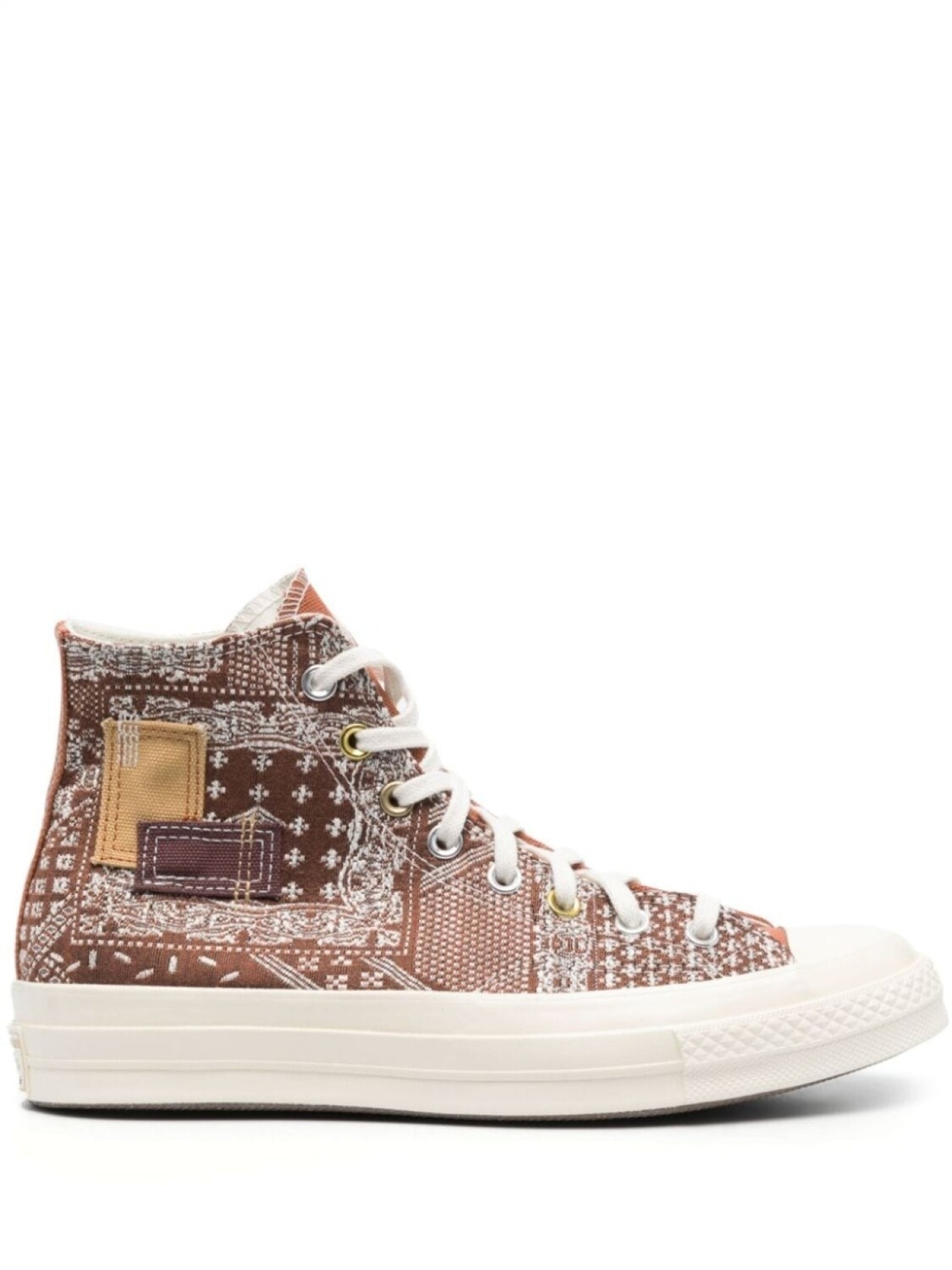 

Кеды Chuck 70 в технике пэчворк Converse, коричневый