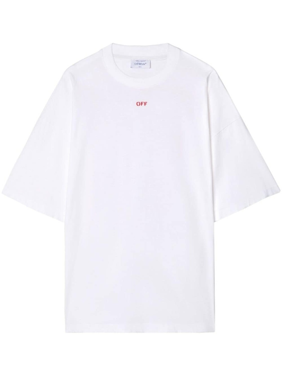 

Off-White футболка Smile Arrow, белый
