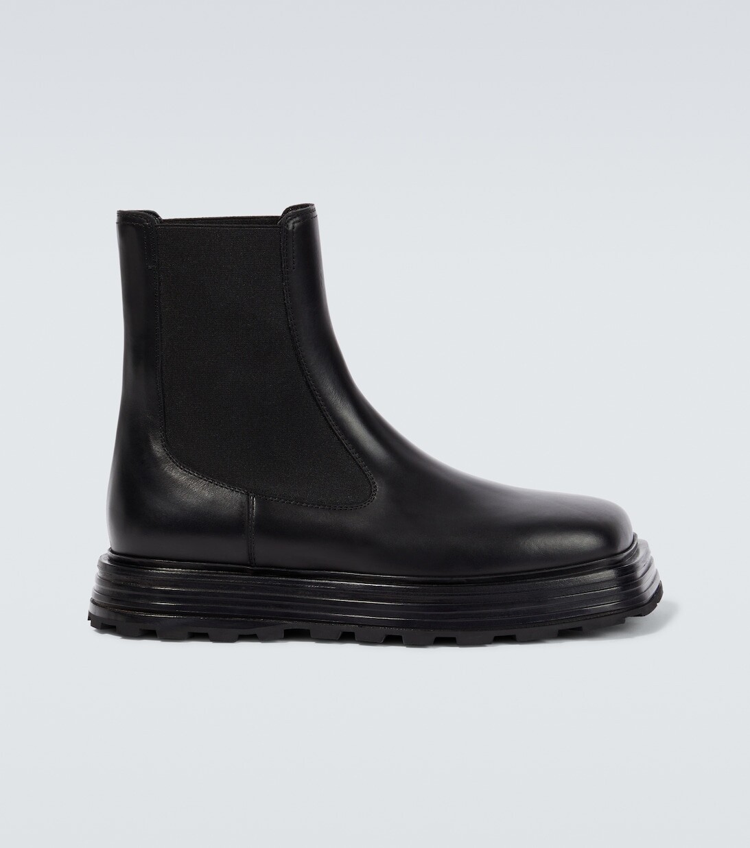 

Кожаные ботинки челси Jil Sander, черный