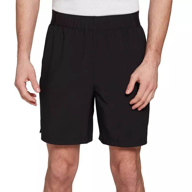 Мужские тканые теннисные шорты Prince Match 7 дюймов, черный