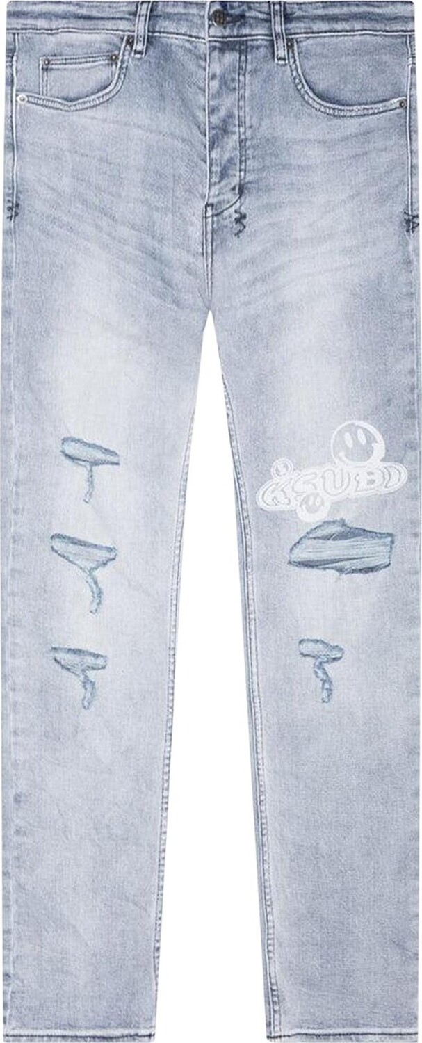 

Джинсы Ksubi Chitch Mid Rise Slim Fit 'Philly Pill', синий