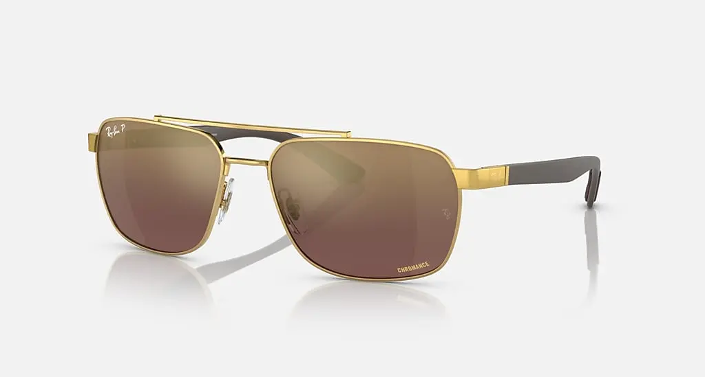 

Солнцезащитные очки Ray-Ban RB3701, фиолетовый/золотой