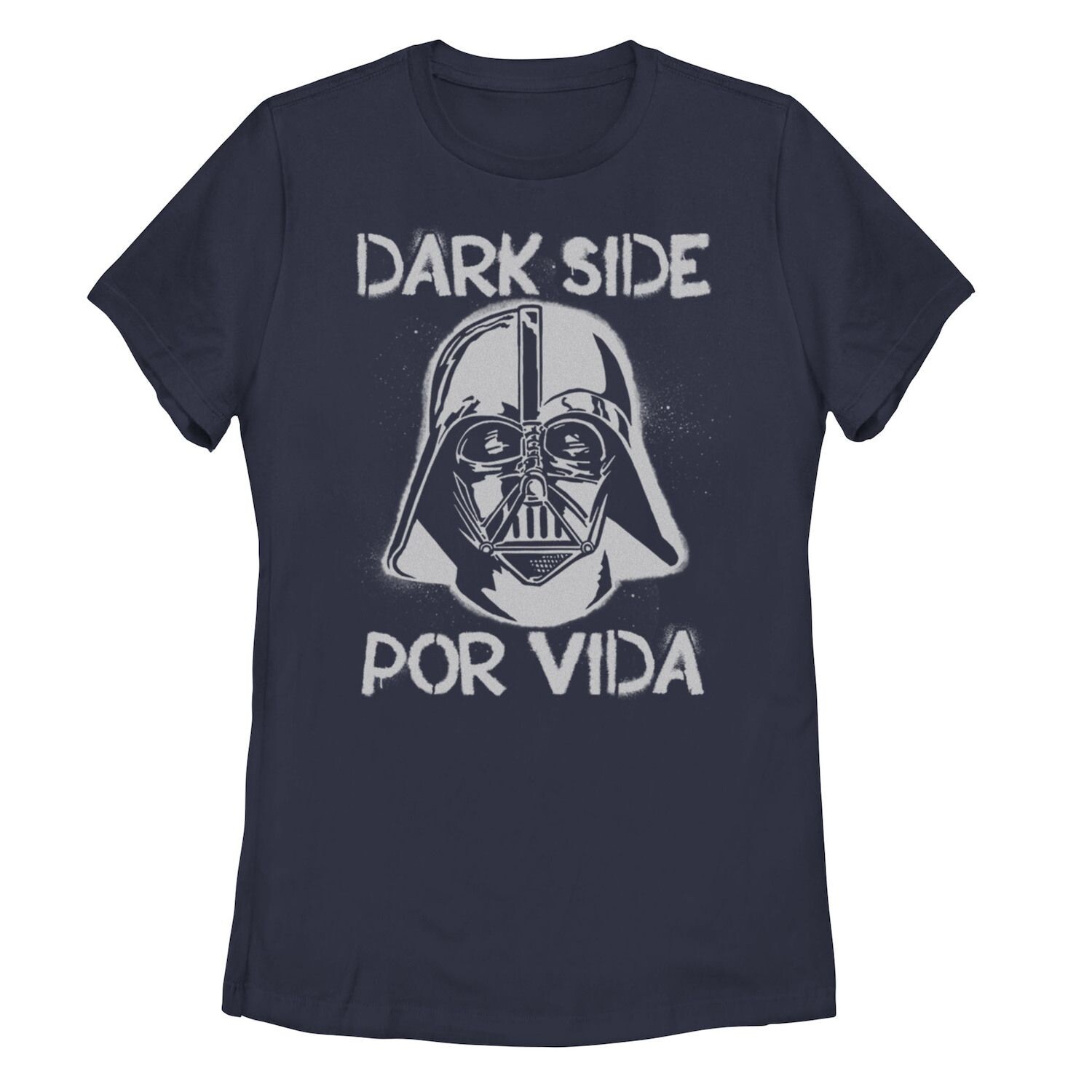 

Футболка Juniors Star Wars Vader Dark Side Por Vida For Life Licensed Character, темно-синий
