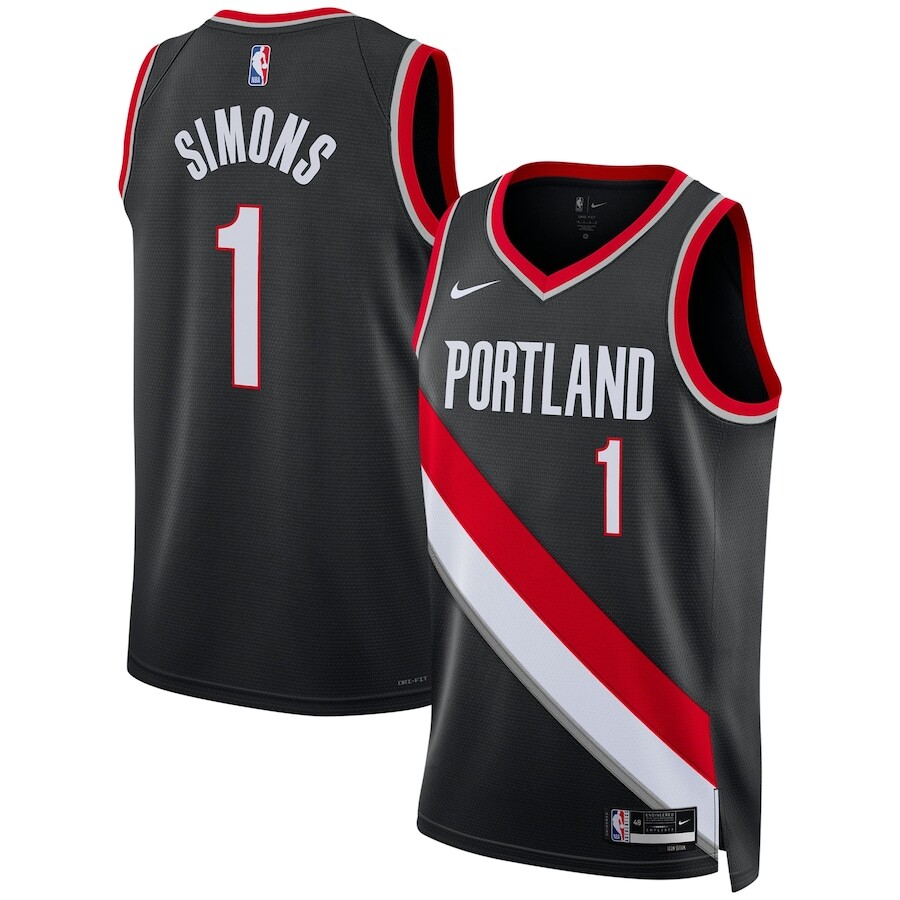 

Джерси Nike Portland Trail Blazers, черный