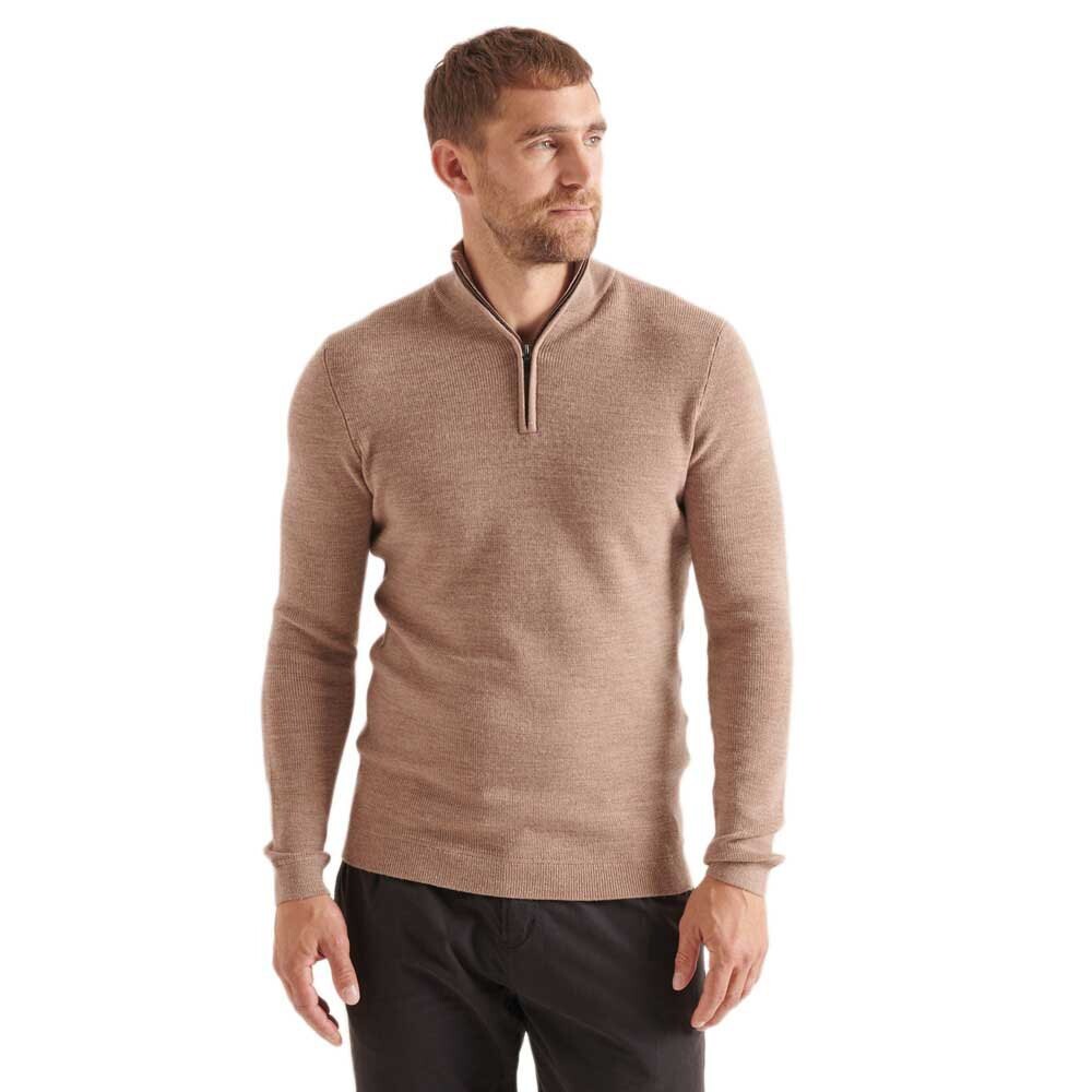 

Свитер Superdry Studios Merino, бежевый