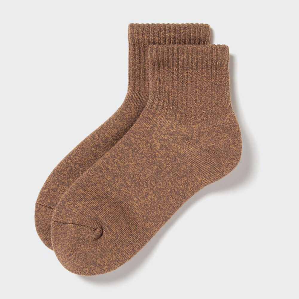 

Мужские носки Uniqlo HEATTECH махровые, бордовый
