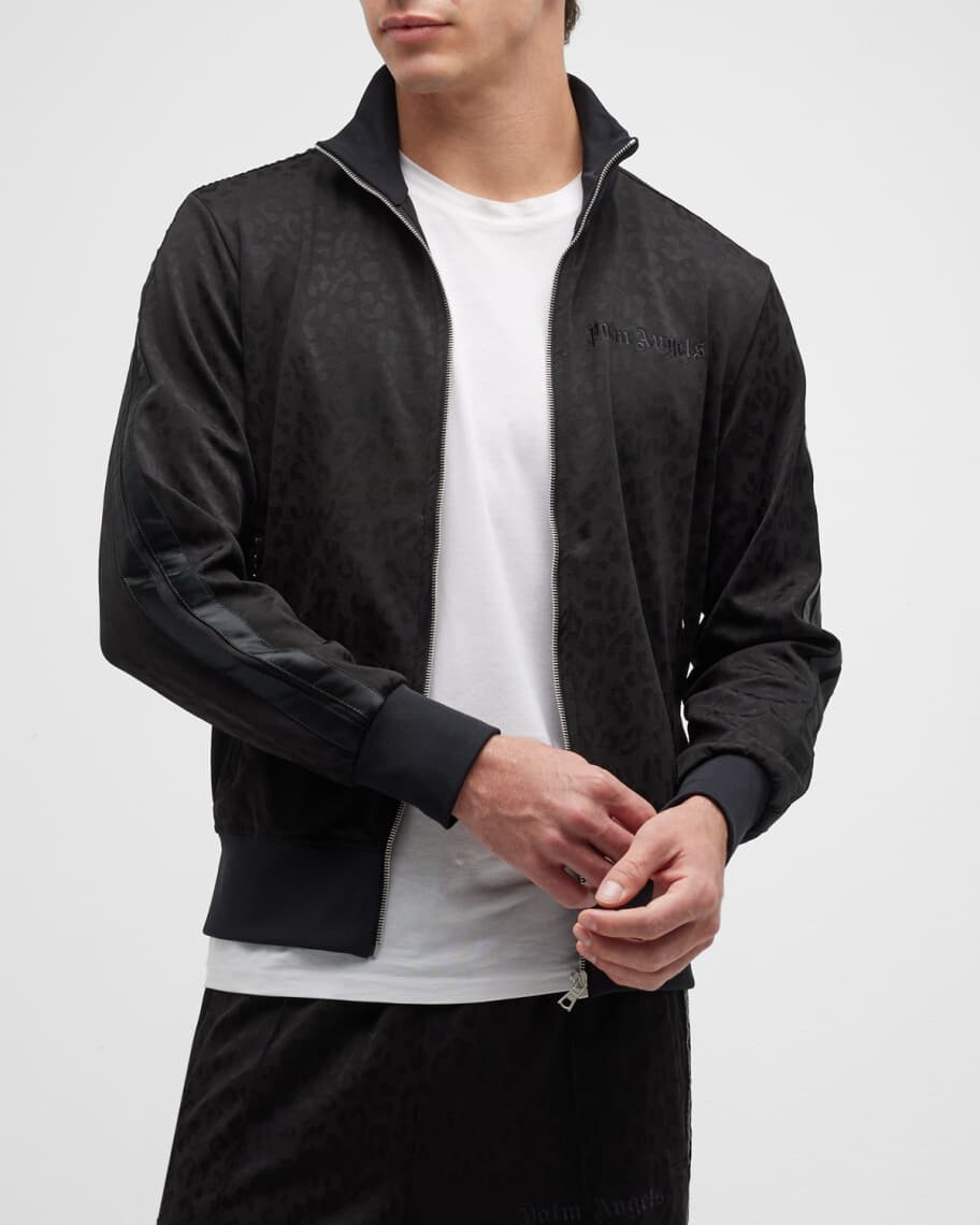 

Мужская спортивная куртка Tuxedo с леопардовым принтом Palm Angels