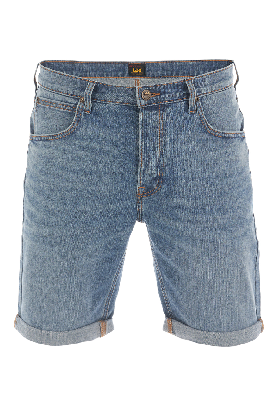 Тканевые шорты Lee Lee 5 Pocket regular/straight, синий шорты lee 5 pocket short мужчины l73emglw 34