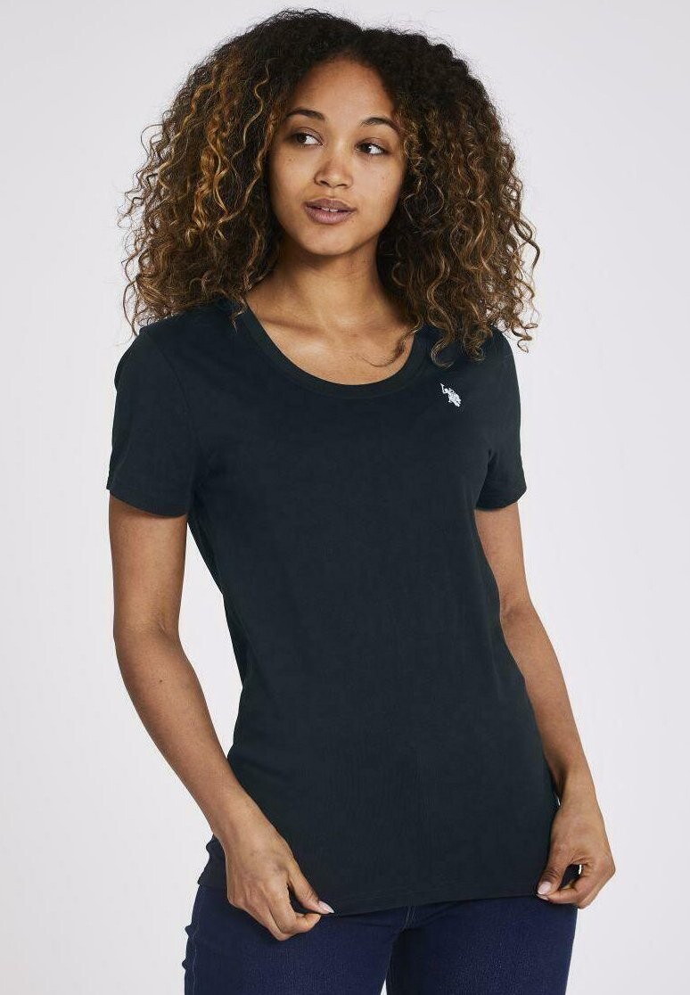 

Базовая футболка U.S. Polo Assn., Черный