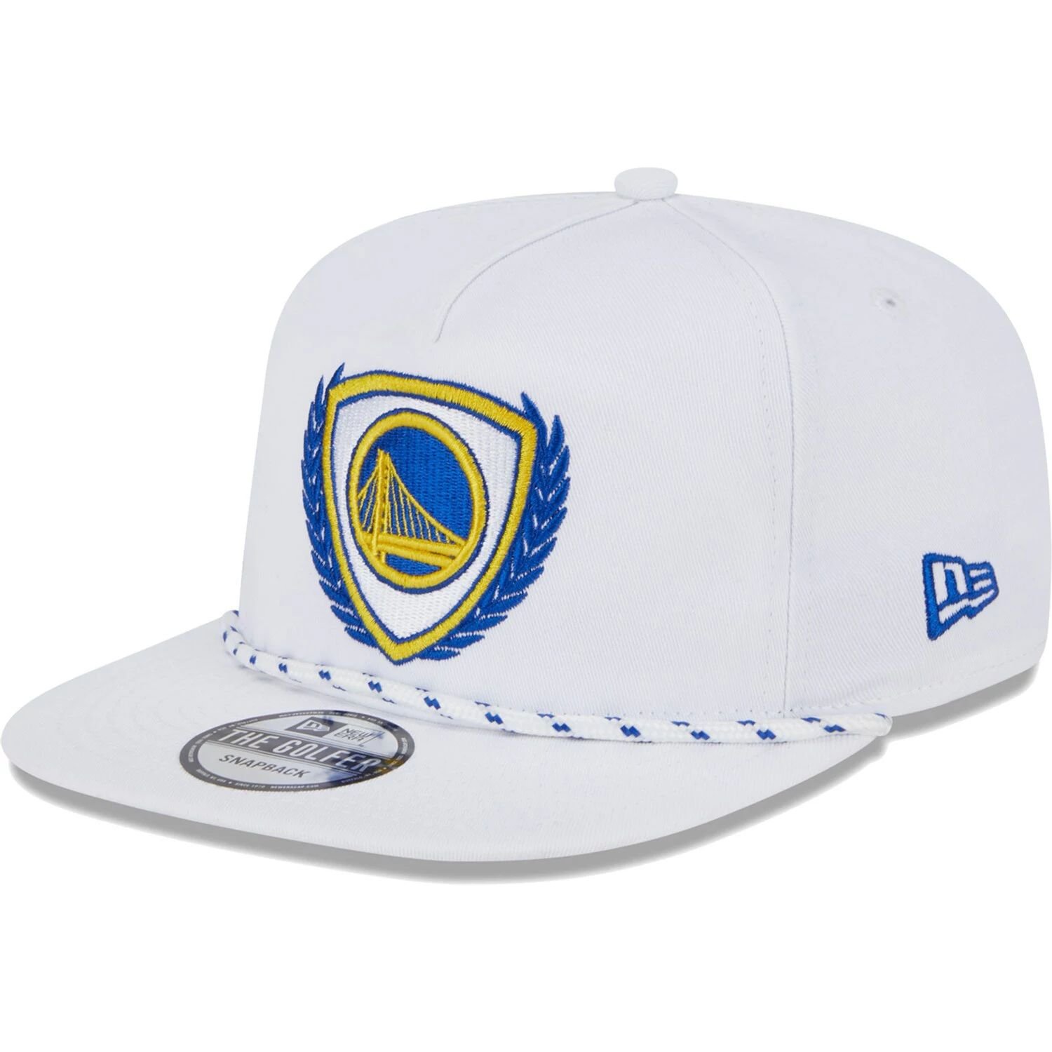 

Мужская кепка New Era белого цвета Golden State Warriors The Golfer Crest Snapback