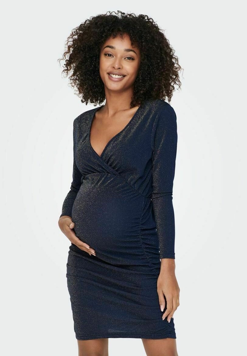 

Коктейльное платье ONLY MATERNITY, темно-синий