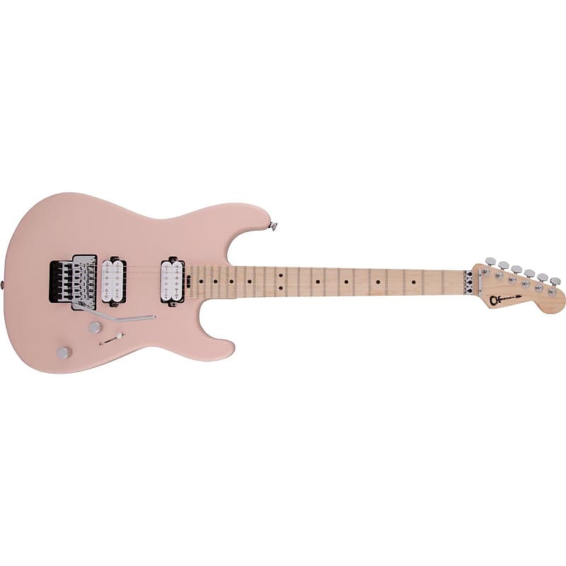 Электрогитара Charvel Pro-Mod San Dimas Style 1 HH FR M Electric Guitar, Maple Fretboard, Shell Pink