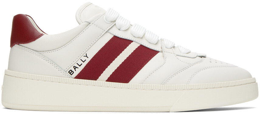 

Белые кроссовки Rebby Белый/красный Bally