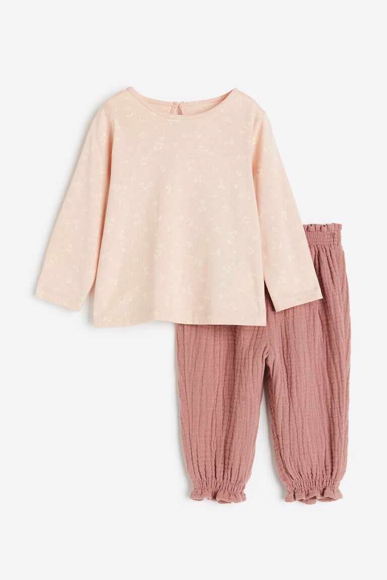 

Хлопковый комплект из 2 предметов H&M