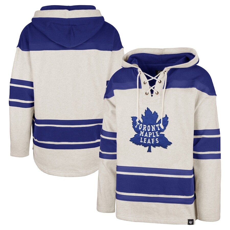 

Пуловер с капюшоном 47 Toronto Maple Leafs, серый