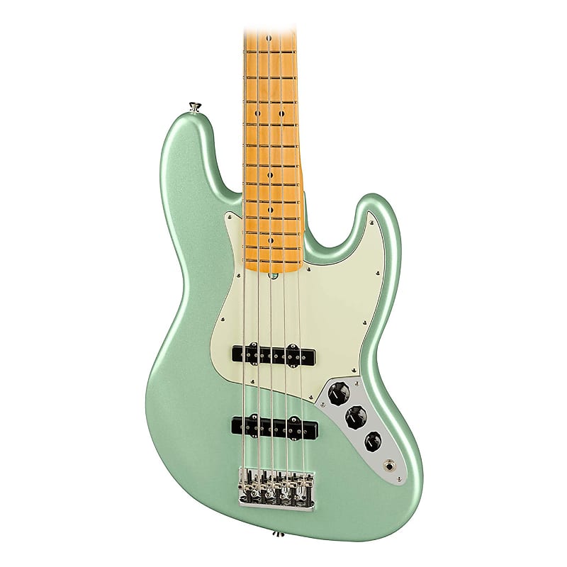 

Басс гитара Fender American Professional II Jazz Bass V 5-String Bass - Mystic Surf Green