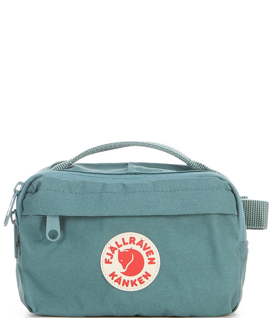 Поясная сумка с нашивкой-логотипом Fjallraven Kanken Hip Pack, зеленый