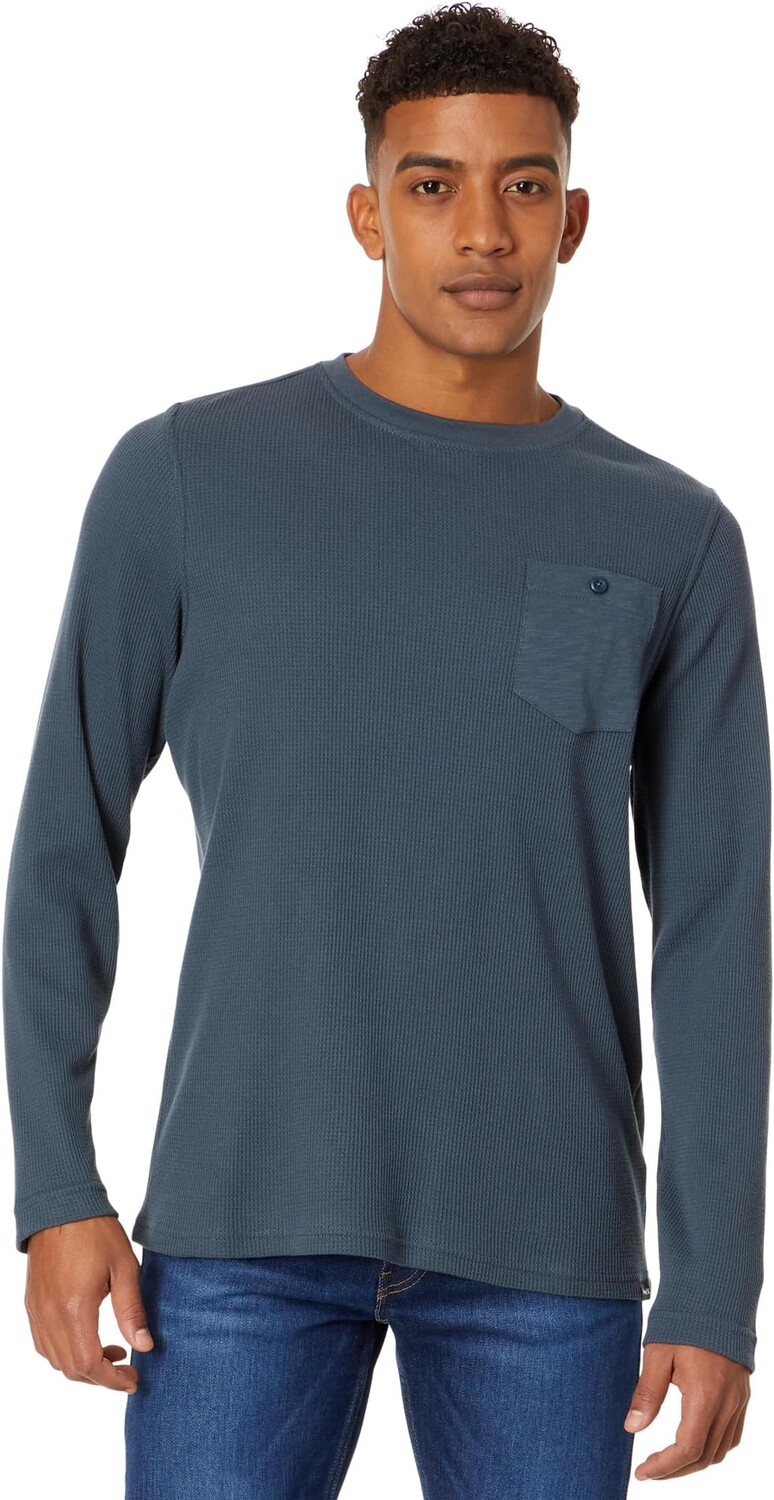 

Лонгслив Hurley Felton Thermal Long Sleeve Crew, цвет Iron Ore