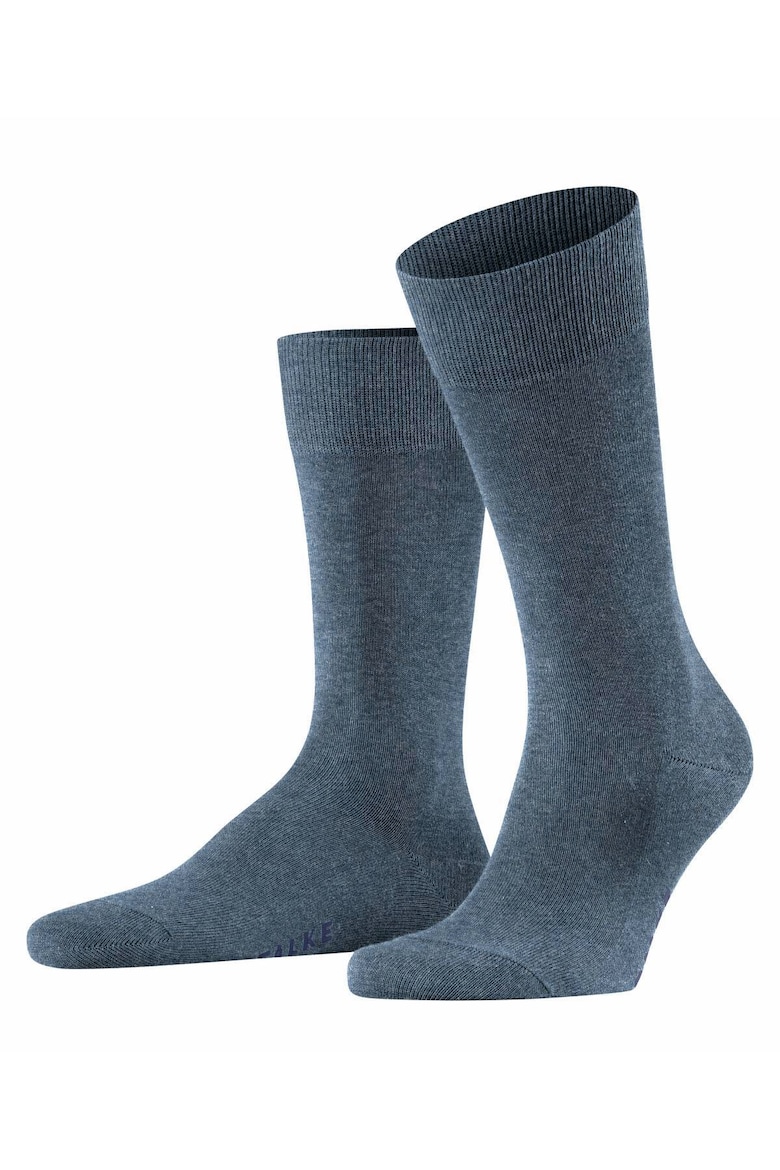 Длинные однотонные носки Falke, синий носки neon унисекс высокие длинные однотонные