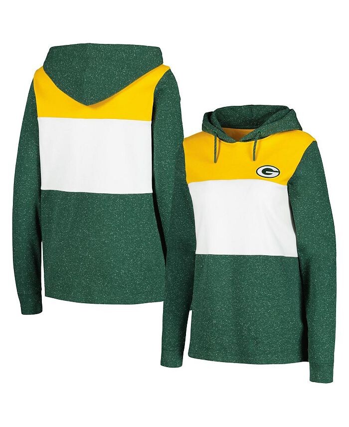 

Женский зеленый пуловер с капюшоном Green Bay Packers Wicket Antigua, зеленый