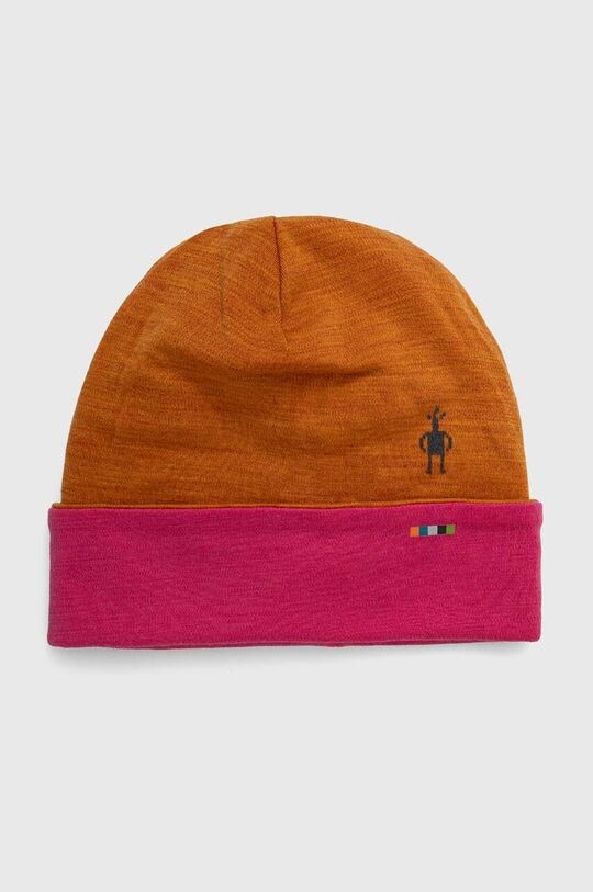

Двусторонняя шапка Thermal Merino Reversible Smartwool, оранжевый