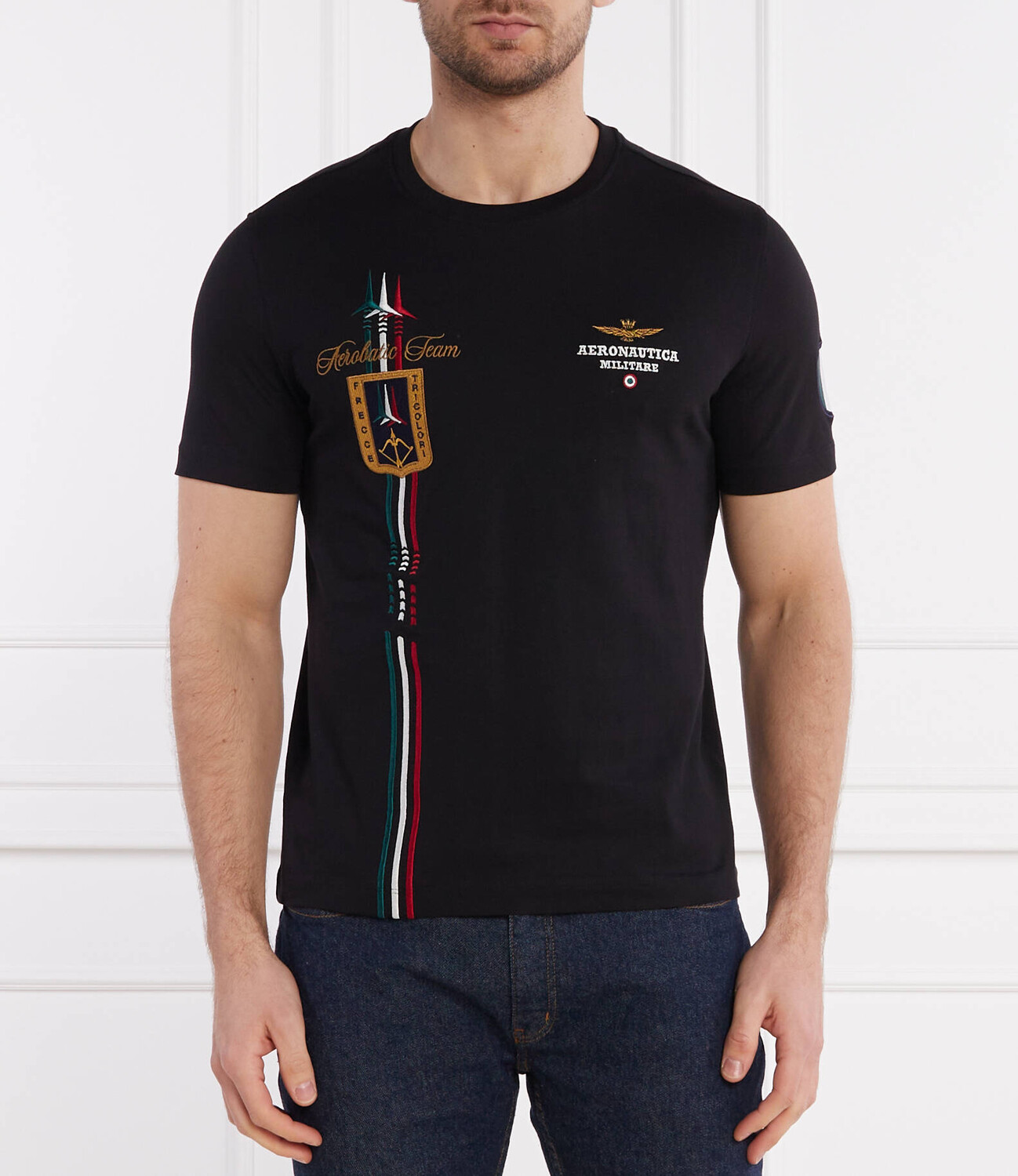 

Футболка Aeronautica Militare Regular Fit, черный