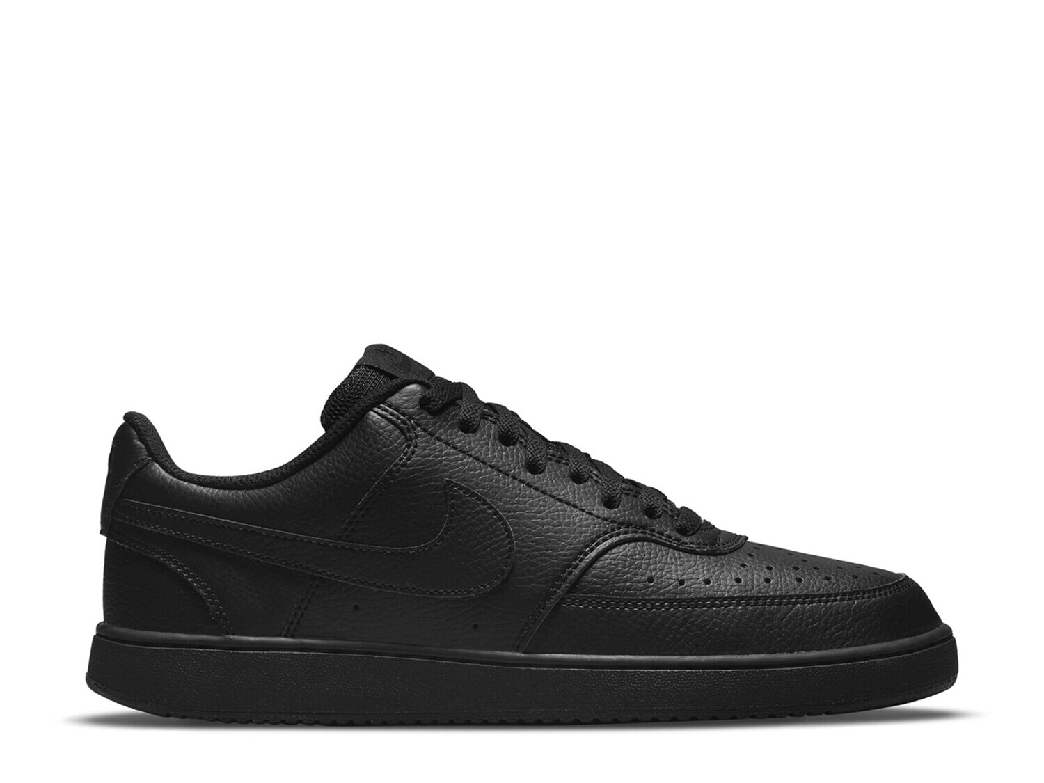 

Кроссовки Nike Court Vision Low Next Nature с круглым носком, черный