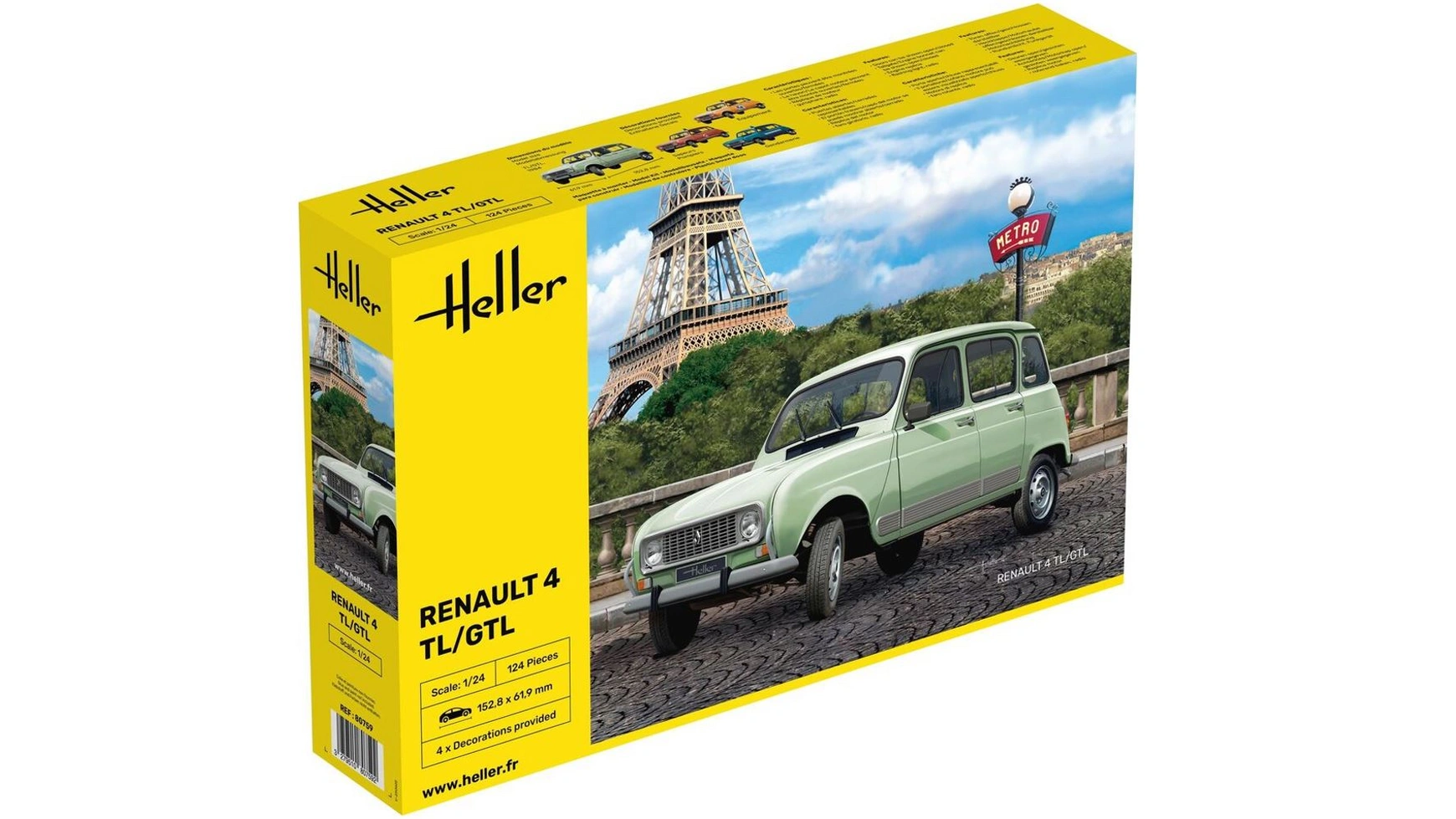 Renault 4tl/gtl Heller