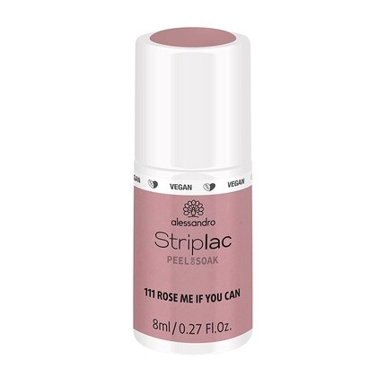 

Лак для ногтей Alessandro Striplac Peel or Soak Rose Me If You Can, 0,27 унции, Aideshair