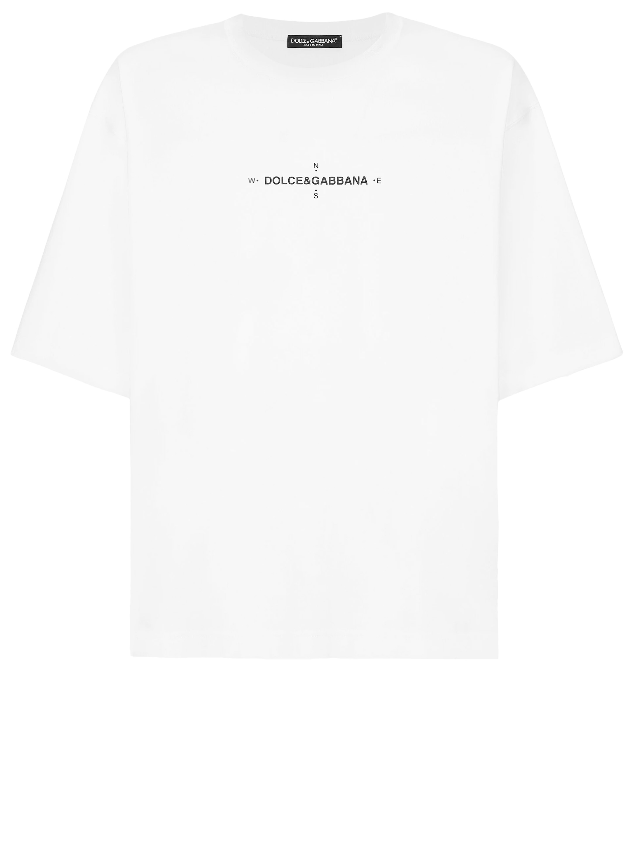 цена Футболка Dolce&Gabbana Marina print, белый