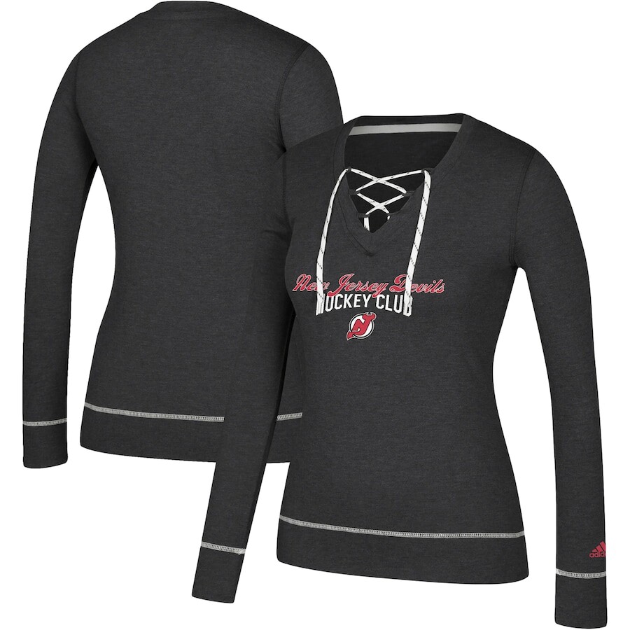 

Футболка с длинным рукавом adidas New Jersey Devils, черный