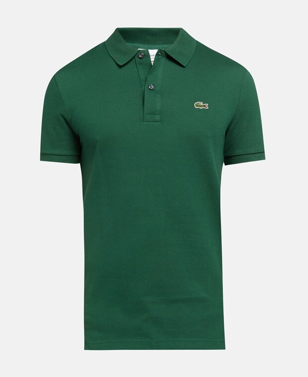 

Рубашка-поло из пике Lacoste, темно-зеленый