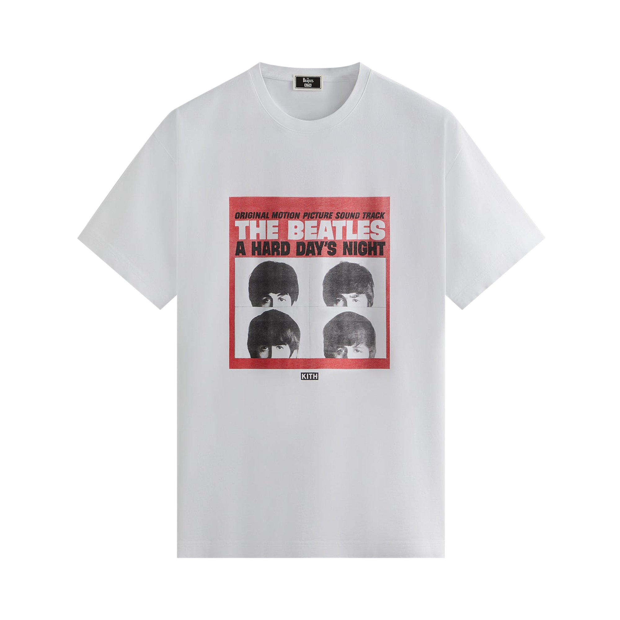 Винтажная футболка Kith For The Beatles Hard Days Night, цвет Белый beatles the a hard days night 12 винил