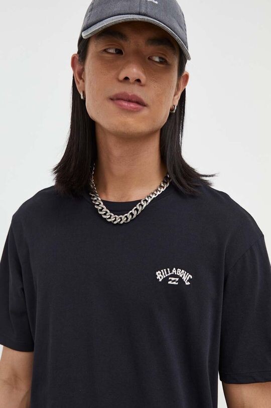 

Футболка из хлопка Billabong, черный