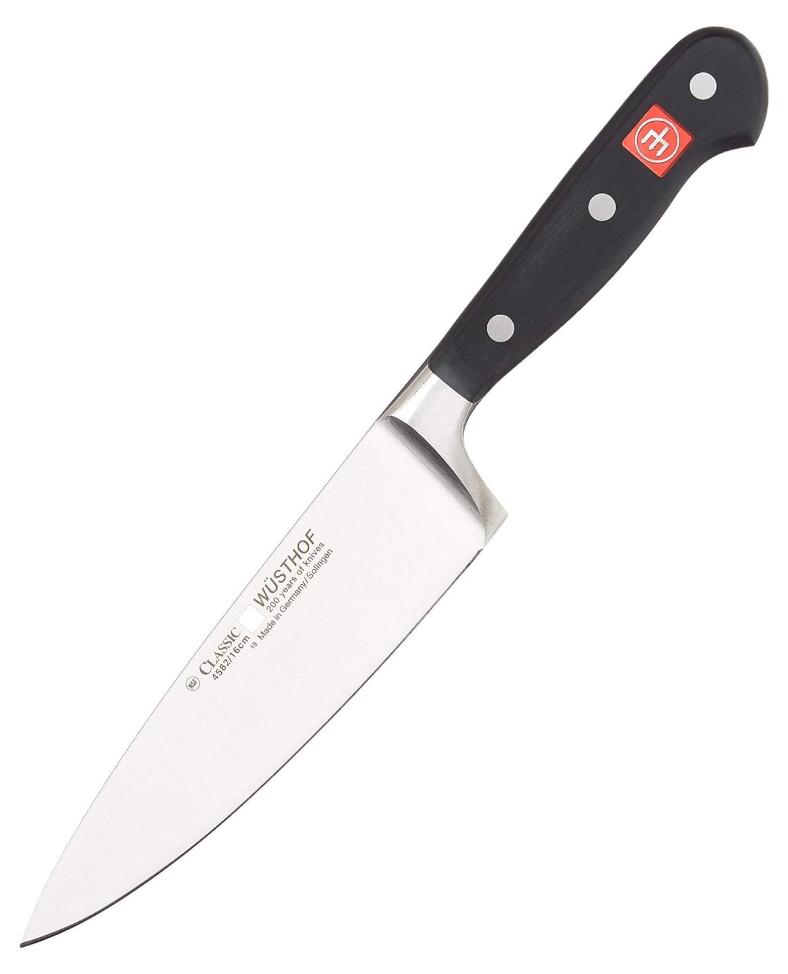 

Нож Chef Wusthof Classic Chnred, черный