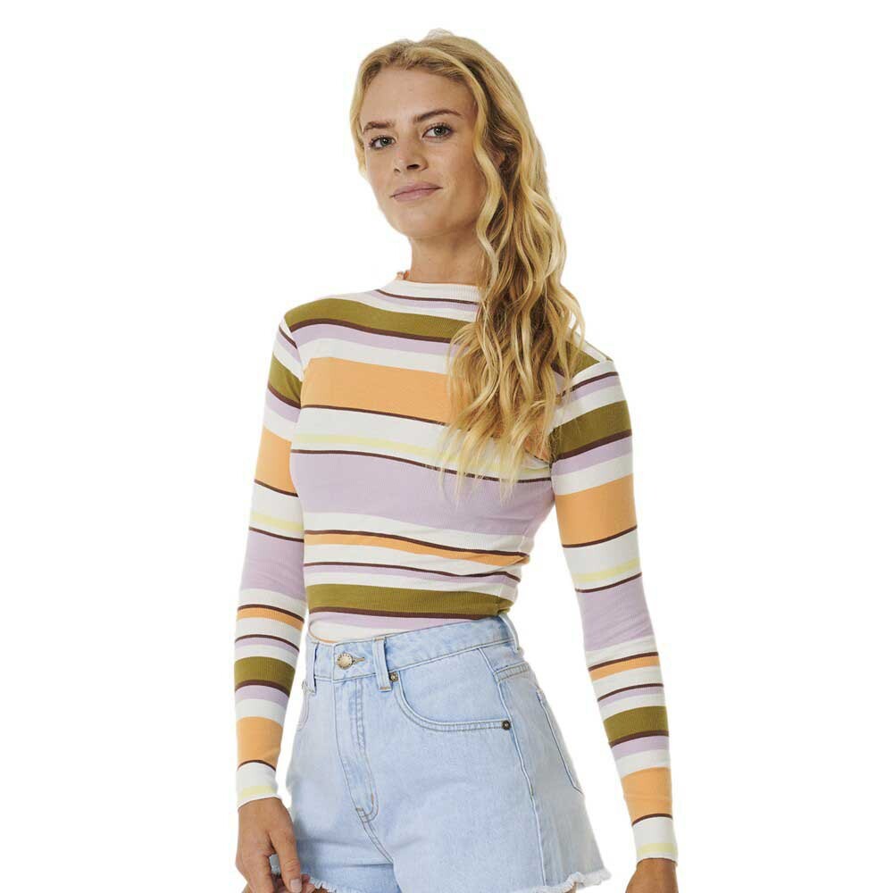 

Футболка с длинным рукавом Rip Curl Sunrise Session Rib, бежевый